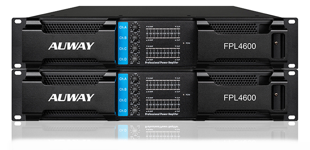 2U 4x800w RMS 8ohm Stable at 4hom 4 Channel Professional Power Amplifier 