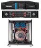 2U 4x800w RMS 8ohm Stable at 4hom 4 Channel Professional Power Amplifier 