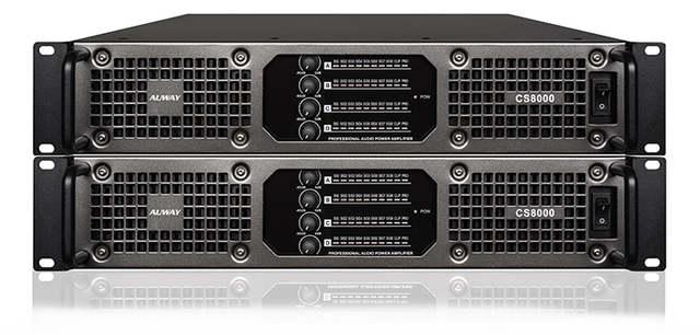 EV 4 Channel Pro Audio 4x800w Power Amplifier Outdoor Equipment