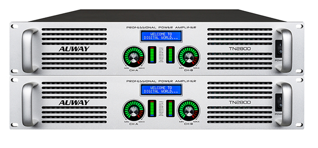 Maximum Performance LED Display Professional Power Amplifier Class H 2x800w