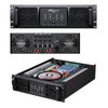 4x1200w Class H 4 Channel Dj Outdoor 3U High Power Audio Amplifier