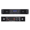 Professional 2U LED 3 Channel 1x800w + 2x600w Class H Power Amplifier 