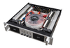 Aluminum 2U Per Channel 600w at 8ohm Pro Dj Audio Power Amplifier