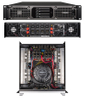 EV 4 Channel Pro Audio 4x800w Power Amplifier Outdoor Equipment